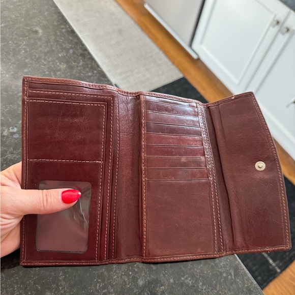 Los Robles Polo vintage leather wallet - Picture 2 of 10